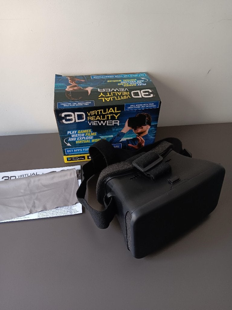 3D Virtual Reality Viewer VR bril voor smartphone, Ophalen of Verzenden, Gebruikt, VR-bril, Telefoon