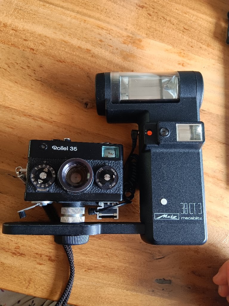 Camera, Audio, Tv en Foto, Fotocamera's Analoog, Ophalen of Verzenden, Gebruikt, Spiegelreflex, Overige Merken
