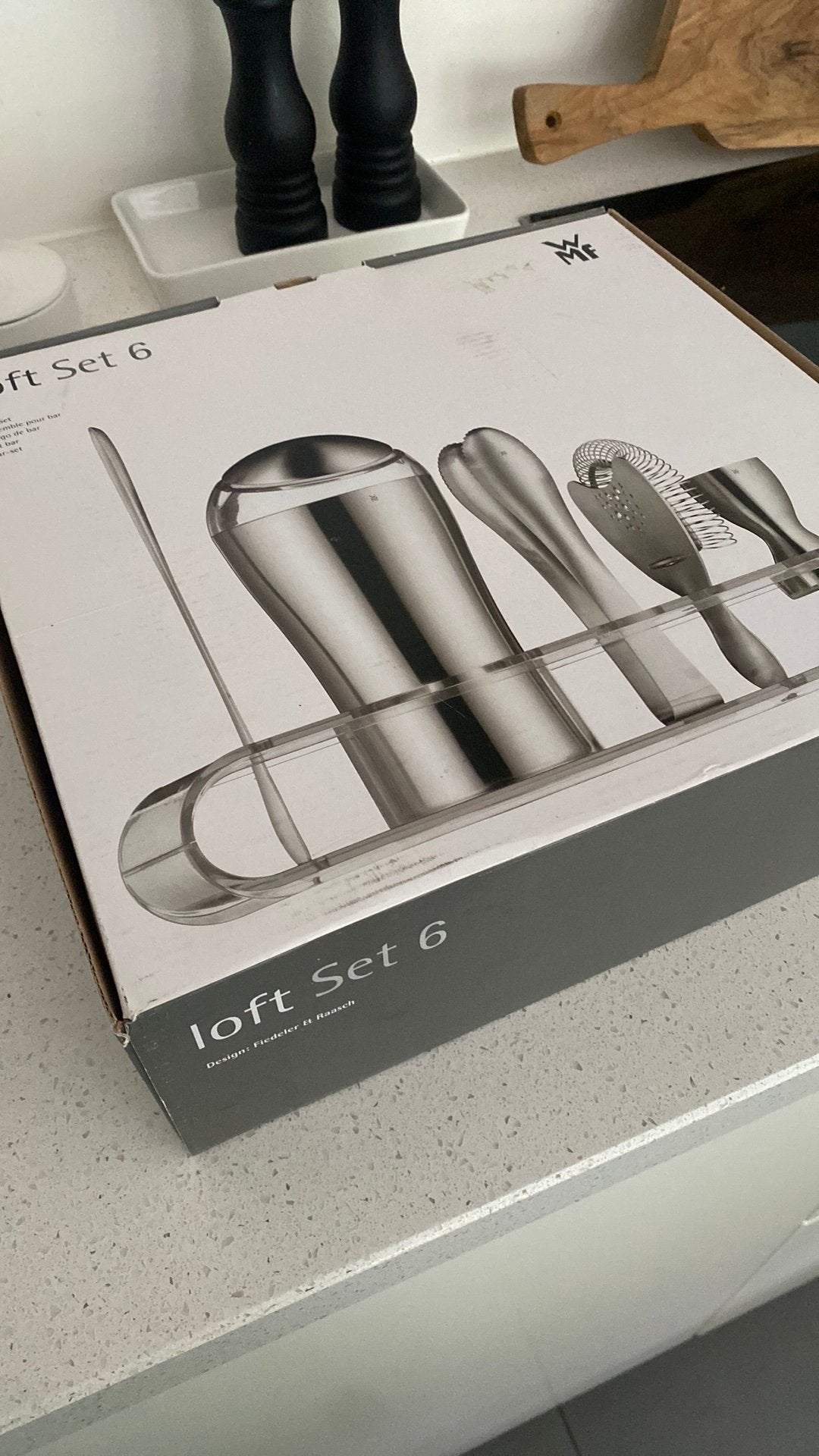 Cocktail shaker WMF, Ophalen, Zo goed als nieuw, Rvs of Chroom