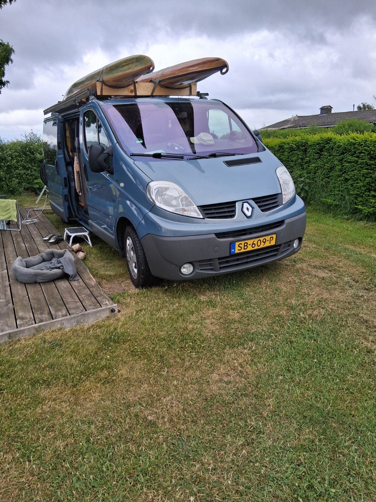 Renault Trafic 2013 dci 115 , 195000km, Particulier, Tot en met 2, Buscamper of Camperbus