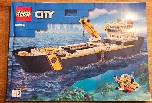 Lego City Oceaan Onderzoeksschip 60622

60266 - Zo goed als, Ophalen of Verzenden, Zo goed als nieuw