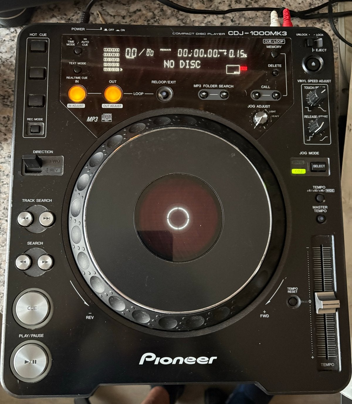 Pioneer CDJ-1000MK3 CD-speler - Professionele DJ-deck, Muziek en Instrumenten, Dj-sets en Draaitafels, Gebruikt, Dj-set, Pioneer