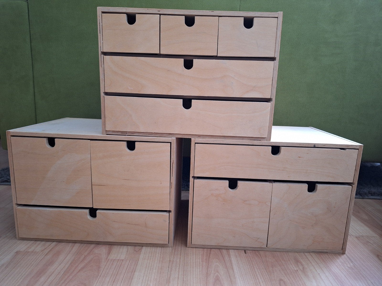Houten ladekasten Ikea Moppe, Huis en Inrichting, Ophalen, Gebruikt, Overige houtsoorten