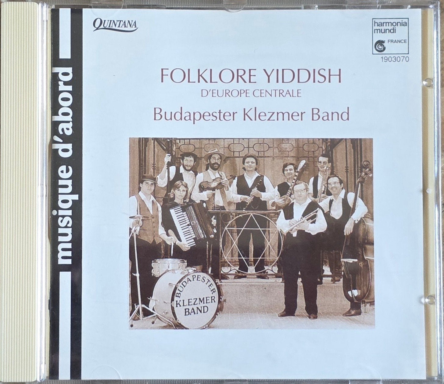 Budapester Klezmer Band - Folklore Yiddish (CD), Cd's en Dvd's, Inclusief boekje, Traditioneel en Volksmuziek, Ophalen of Verzenden