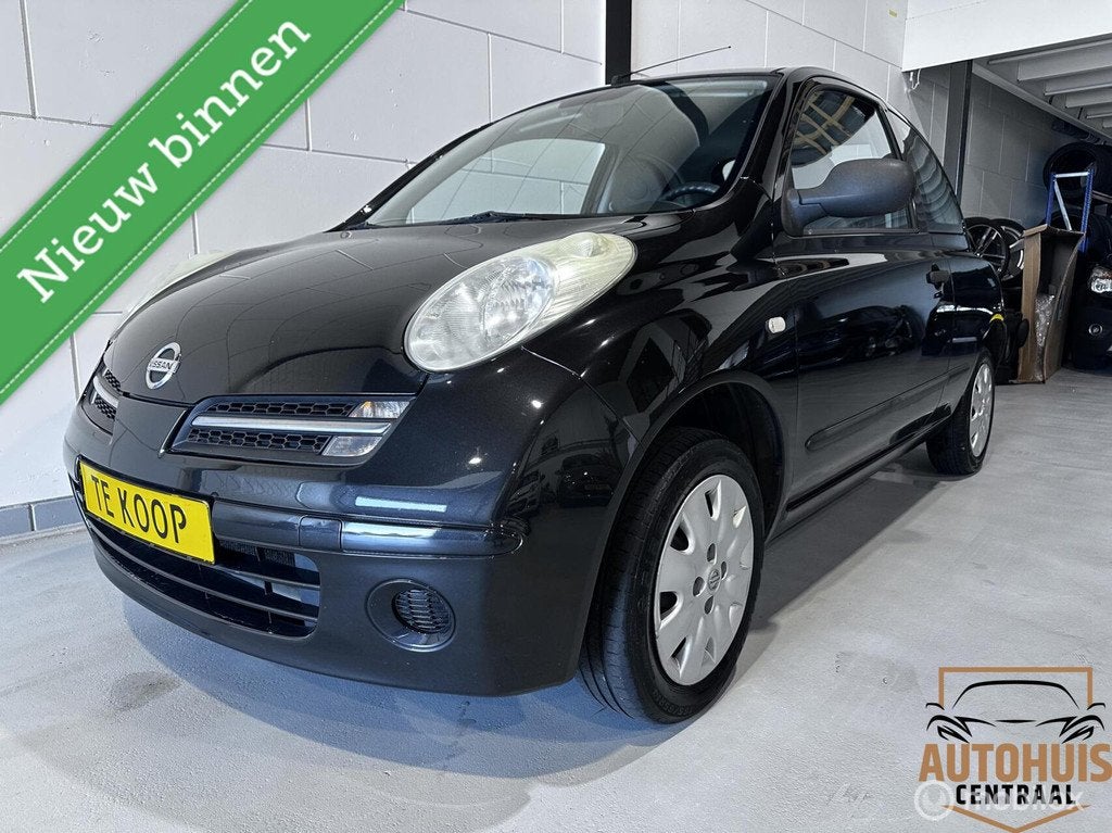 Nissan Micra 1.2 Visia*NwAPK*Elekramen*, Auto's, Nissan, Bedrijf, Te koop, Micra, ABS, Airbags, Alarm, Boordcomputer, Centrale vergrendeling
