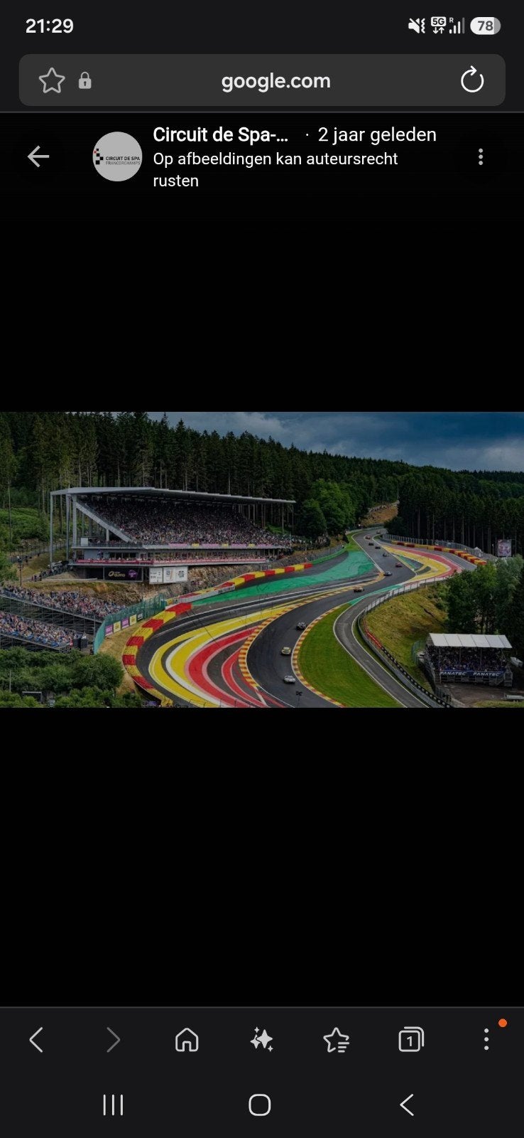 F1 tickets Spa Francorchamps brons area, Tickets en Kaartjes, Sport | Overige, Twee personen, Juli