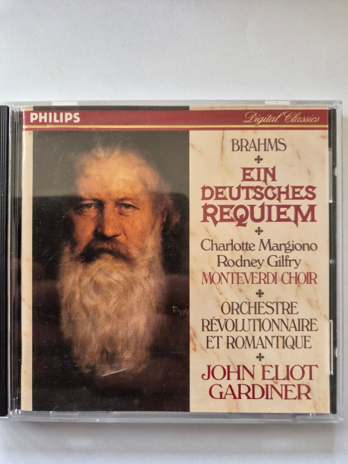 Brahms: Ein Deutsches Requiem  Gardiner (Philips Digital Cla, Inclusief boekje, Ophalen of Verzenden, Zo goed als nieuw, Romantiek
