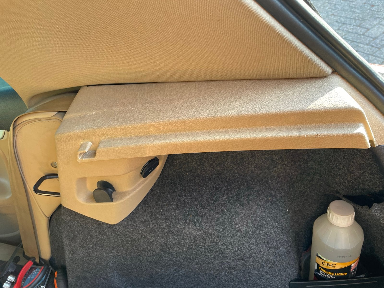 Hoedenplank afdekkapje Golf 5 GTI beige/crème, Auto-onderdelen, Ophalen, Gebruikt, Volkswagen