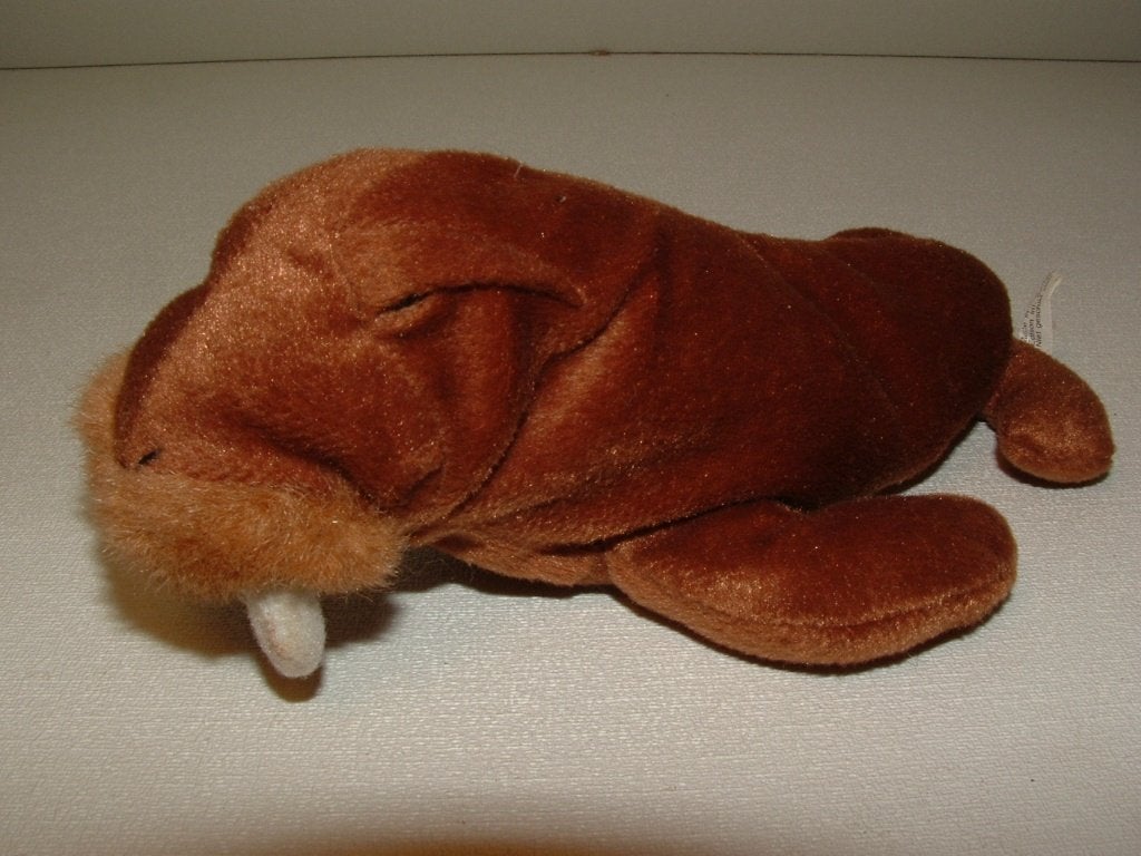 EDISON SUPER DE BOER HAPPY TAILS WALRUS VELOURS BRUIN,, Ophalen of Verzenden, Nieuw, Overige typen