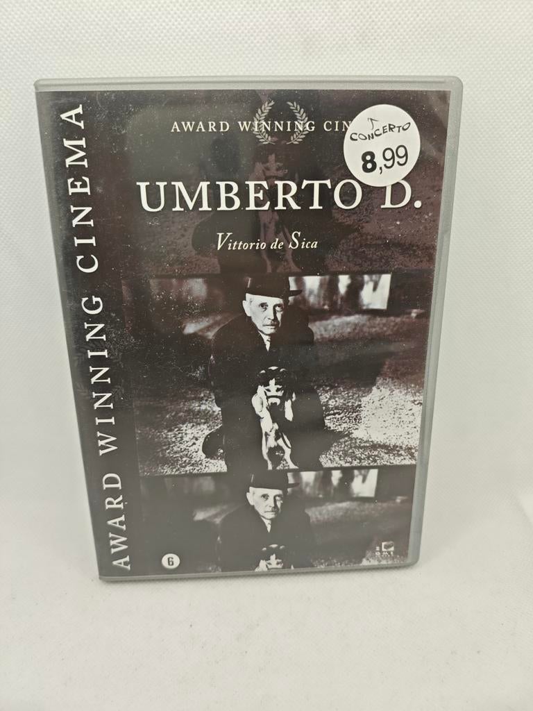 Umberto d. Vittorio de sica dvd, Ophalen of Verzenden, Zo goed als nieuw