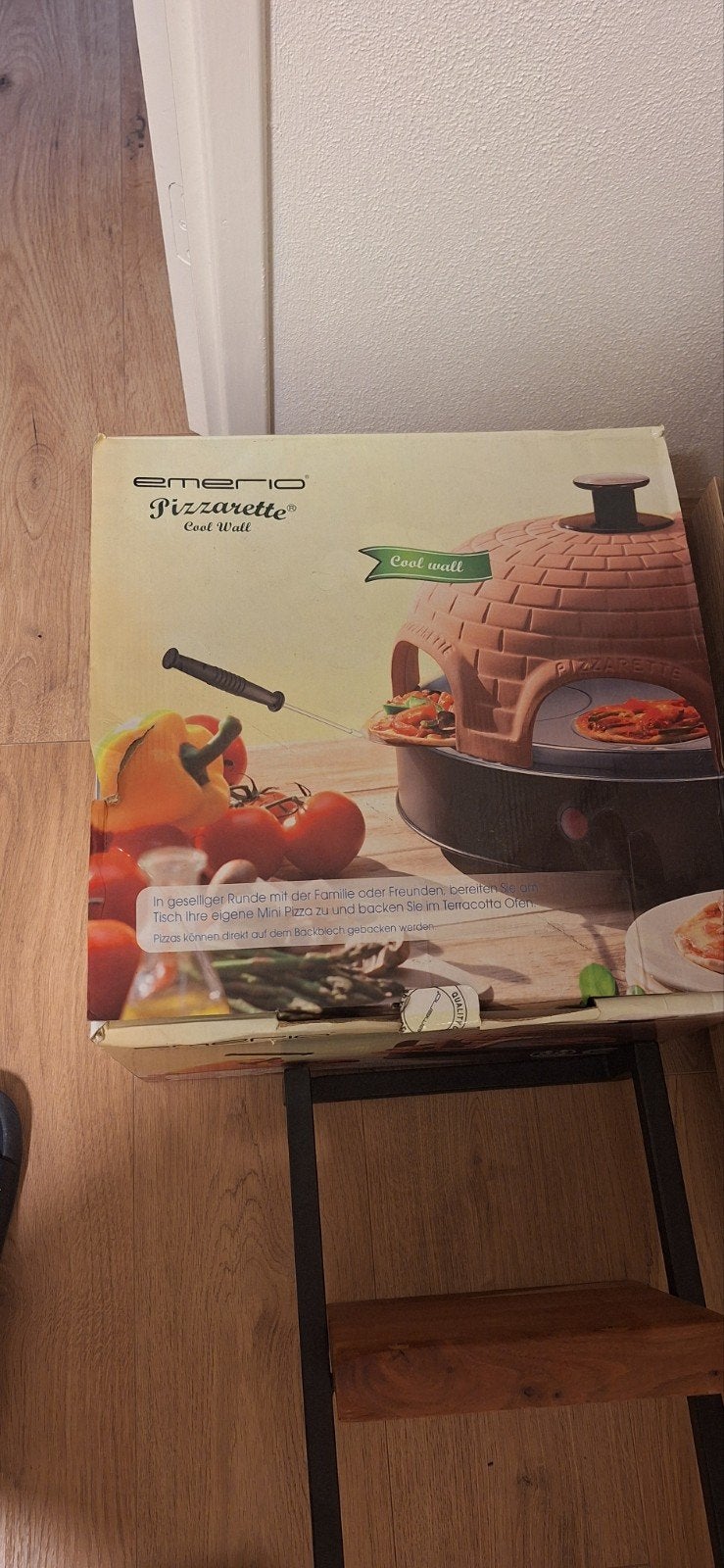 nog nieuwe pizzarette plaat, Witgoed en Apparatuur, Ophalen of Verzenden, Zo goed als nieuw, 4 t/m 7 personen