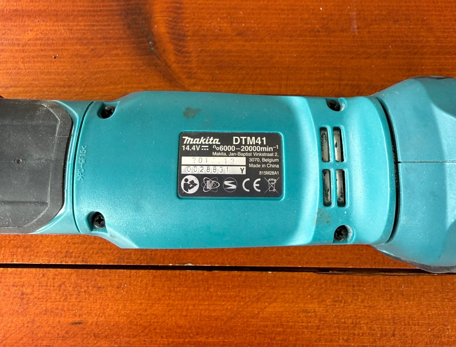 MAKITA dtm41multitool 14.4 volt, Ophalen of Verzenden, Zo goed als nieuw