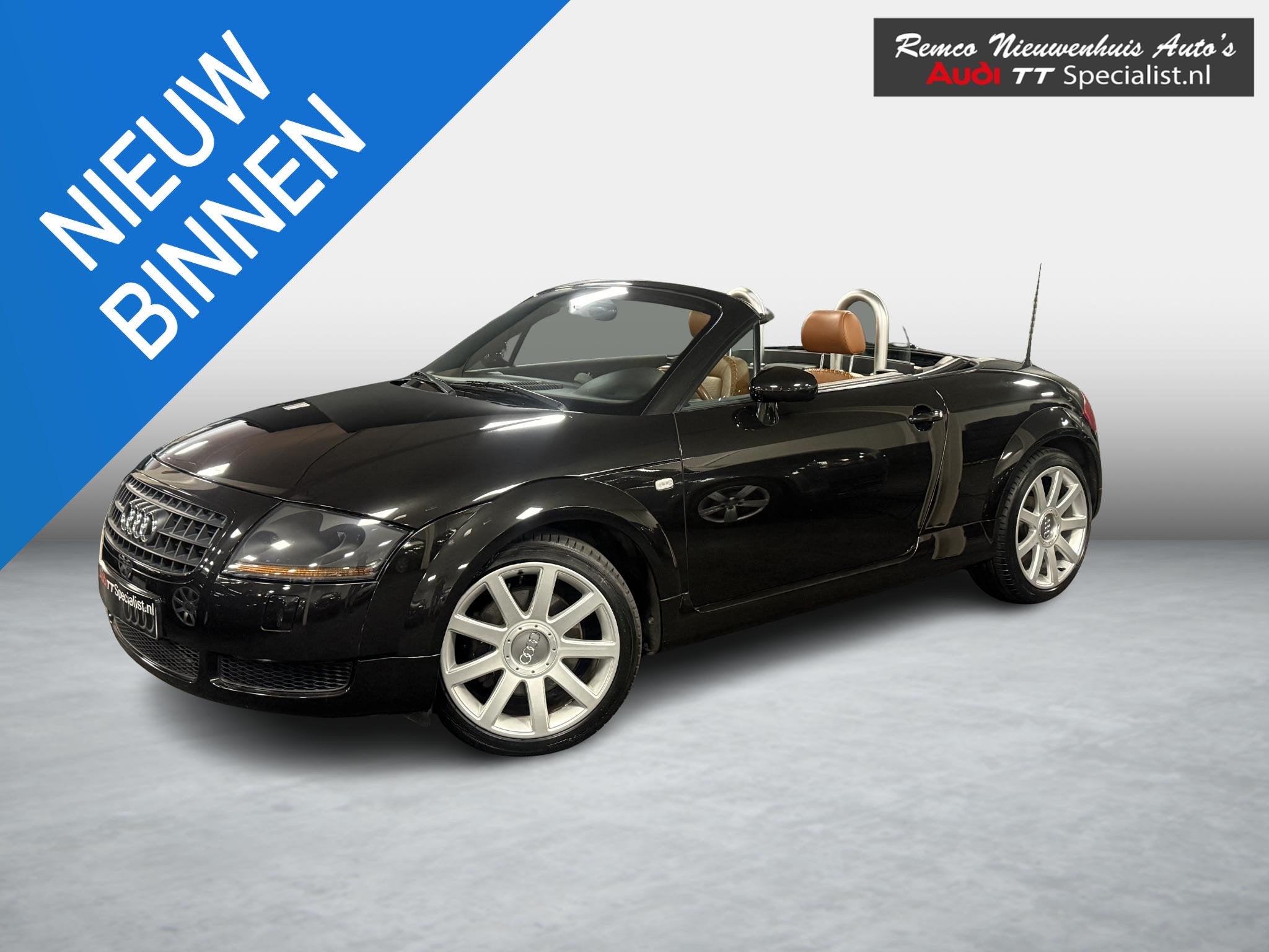 Audi TT Roadster 1.8 5V Turbo 180PK Base Ball Leer Nieuwstaa, Auto's, Voorwielaandrijving, TT, Gebruikt, 4 cilinders