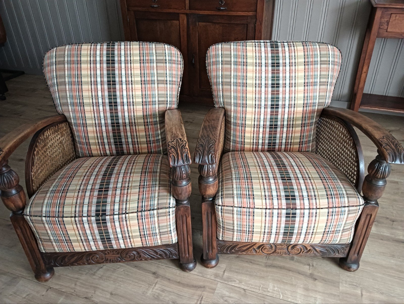 2 Fauteuil stoelen, Ophalen