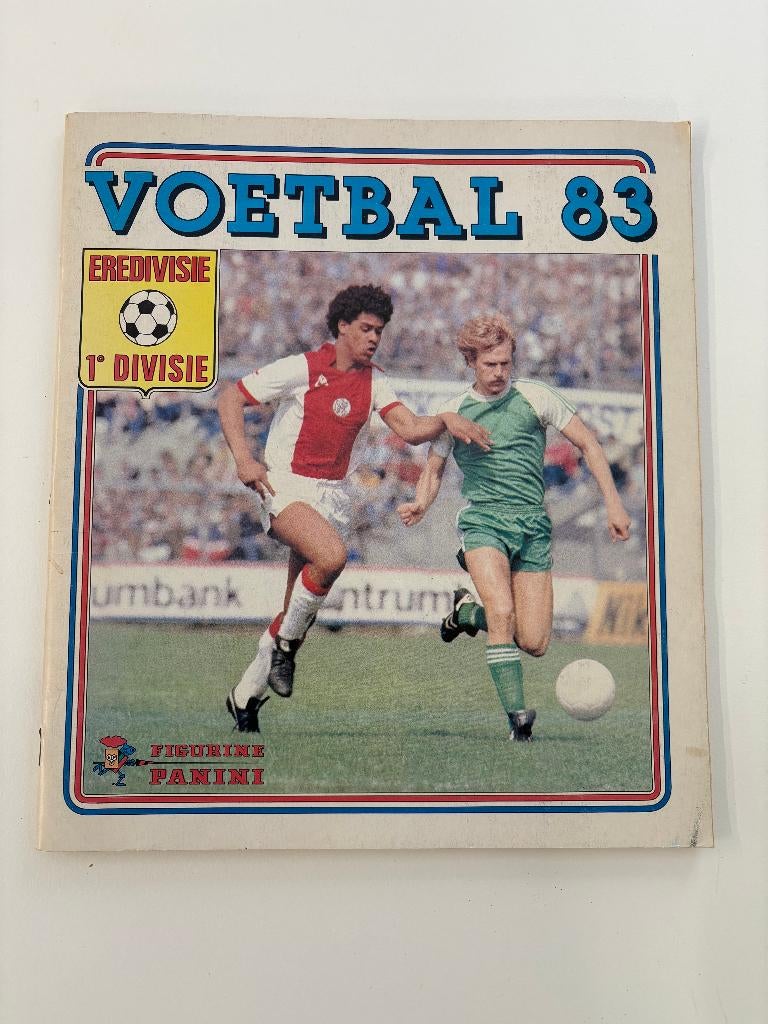 PANINI VOETBAL 83, Ophalen of Verzenden, Zo goed als nieuw, Ajax, Boek of Tijdschrift