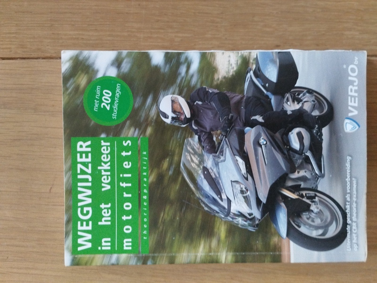 Motorfiets Examentraining & Wegwijzer Verkeer Theorieboeken, Boeken, Ophalen, Zo goed als nieuw, VERJO bv, Algemeen