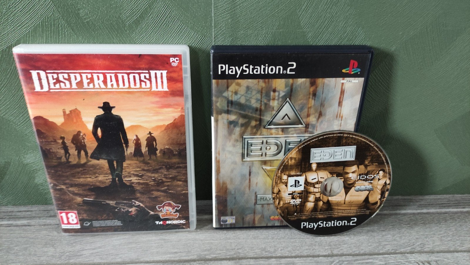 Eden ps2 en gratis desperados 3 pc game, Spelcomputers en Games, Games | Sony PlayStation 2, 1 speler, Ophalen of Verzenden, Zo goed als nieuw