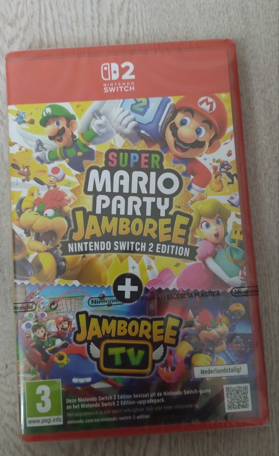 Mario Party Jamboree Switch 2 editie Nog in verpakking, 3 spelers of meer, Ophalen of Verzenden, Nieuw, Vanaf 3 jaar