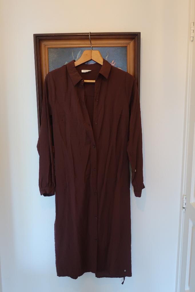 Jurk Zuss XS, Kleding | Dames, Bruin, Ophalen of Verzenden, Zo goed als nieuw, Maat 34 (XS) of kleiner