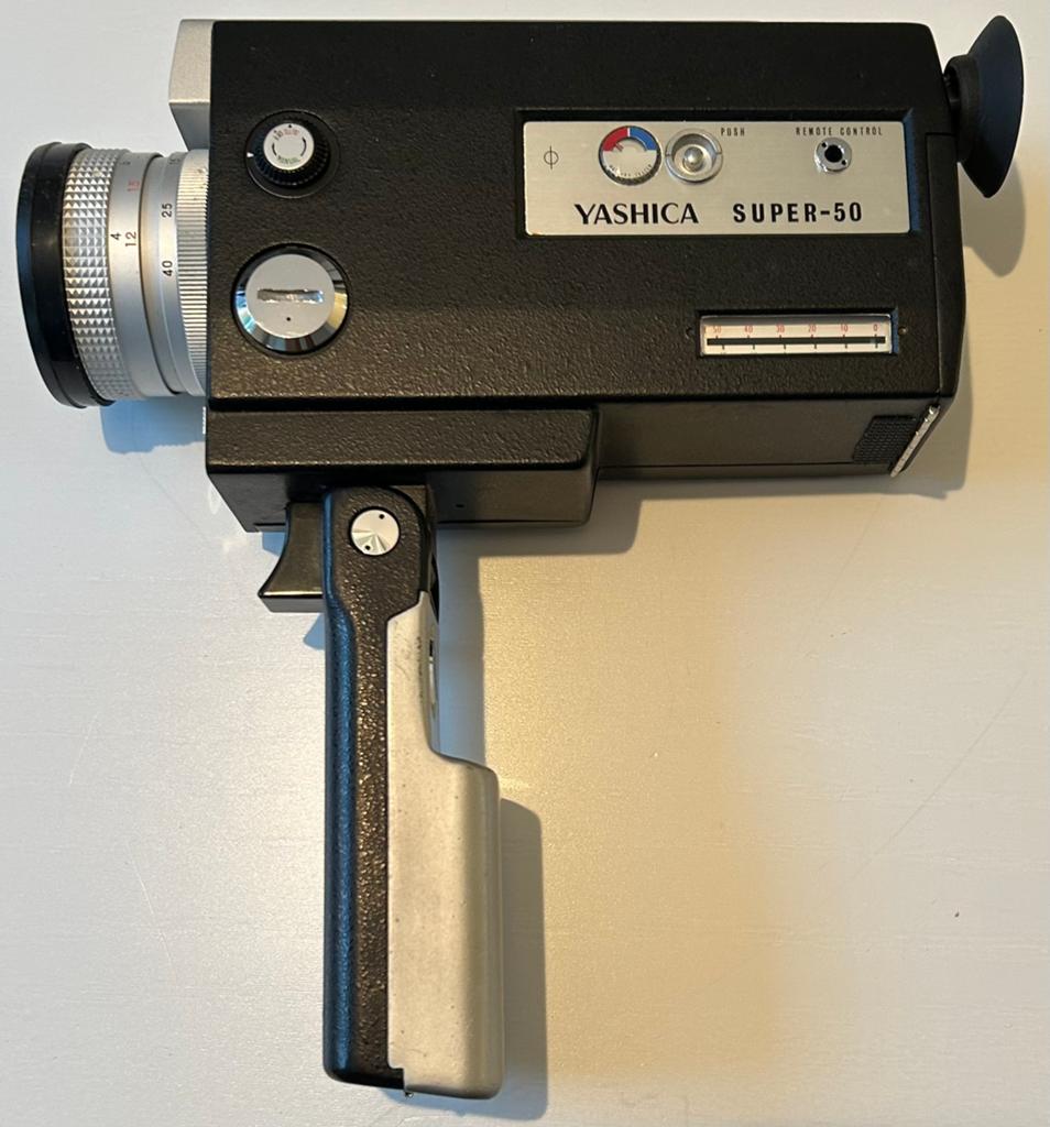 Yashica Super-50 Super 8 Camera - Werkend met tas, Ophalen of Verzenden, 8mm, Camera