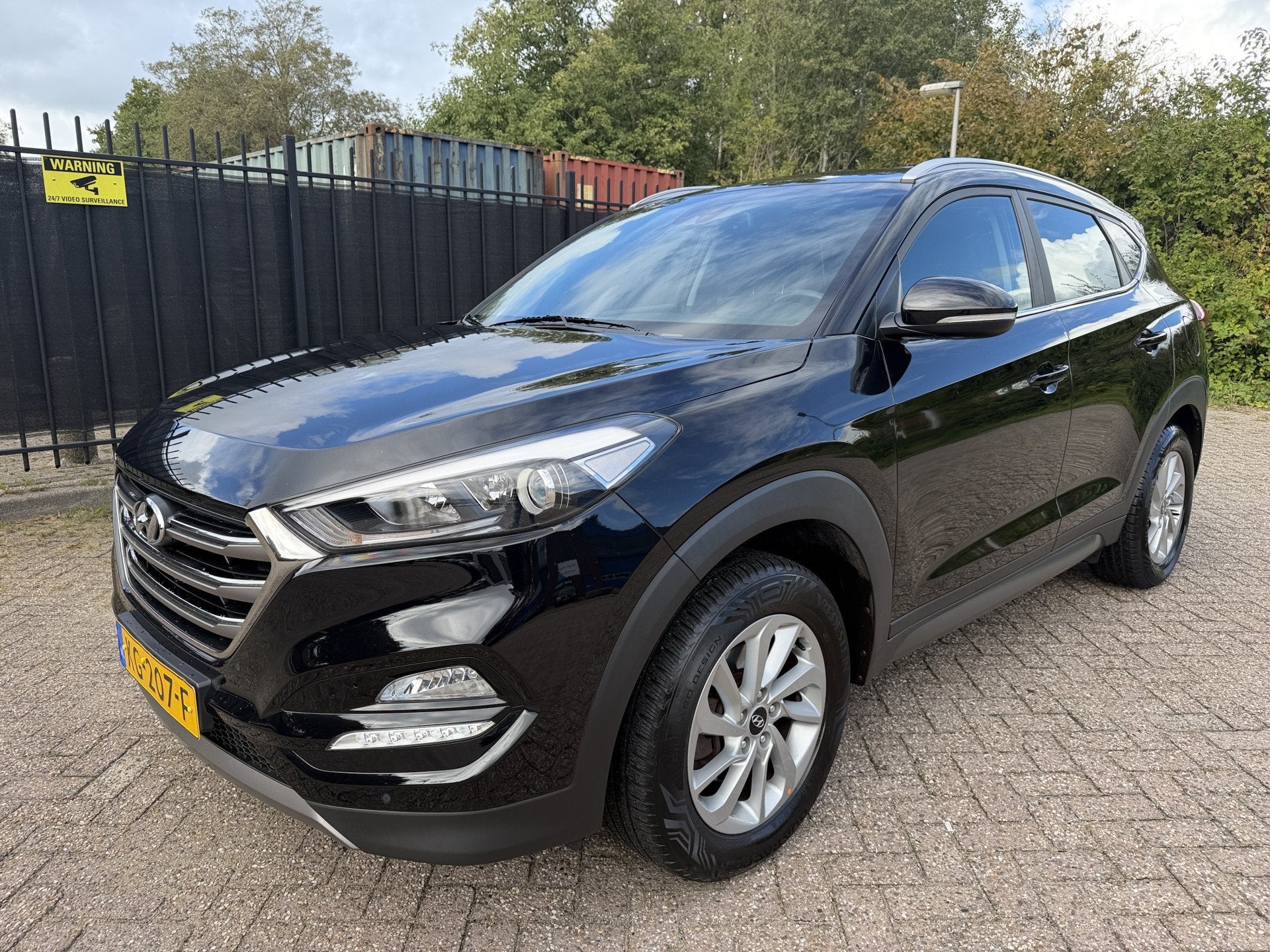 Hyundai Tucson 1.6 GDi Comfort Clima/Stoelverw/Navi/Cruise/C, Voorwielaandrijving, Stof, Gebruikt, 4 cilinders