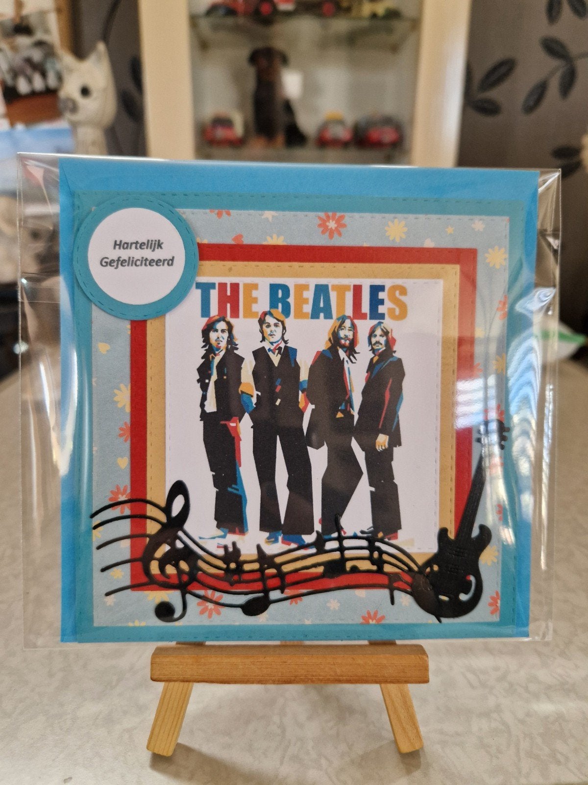 Kaartje verjaardag artiesten The Beatles, Ophalen of Verzenden, Nieuw, Overige thema's