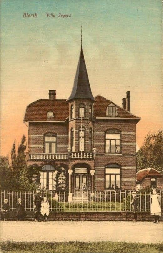Blerick - Venlo - Villa Segers - 1918, Ophalen of Verzenden, Voor 1920, Gelopen, Limburg