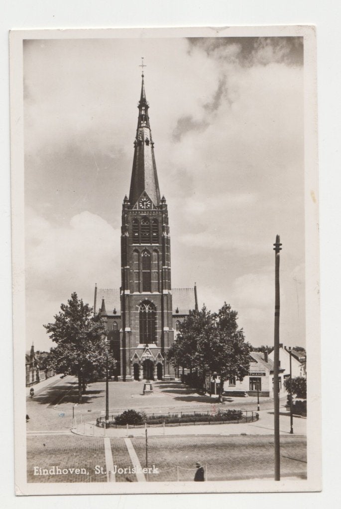 Eindhoven, Ophalen of Verzenden, 1940 tot 1960, Gelopen, Noord-Brabant
