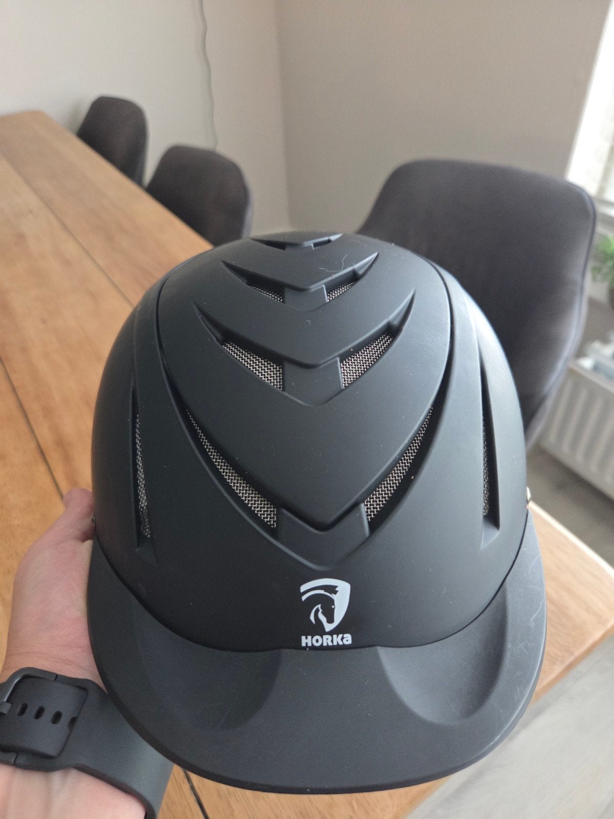 Horka cap XS/S, Ophalen of Verzenden, Zo goed als nieuw, Dressuur