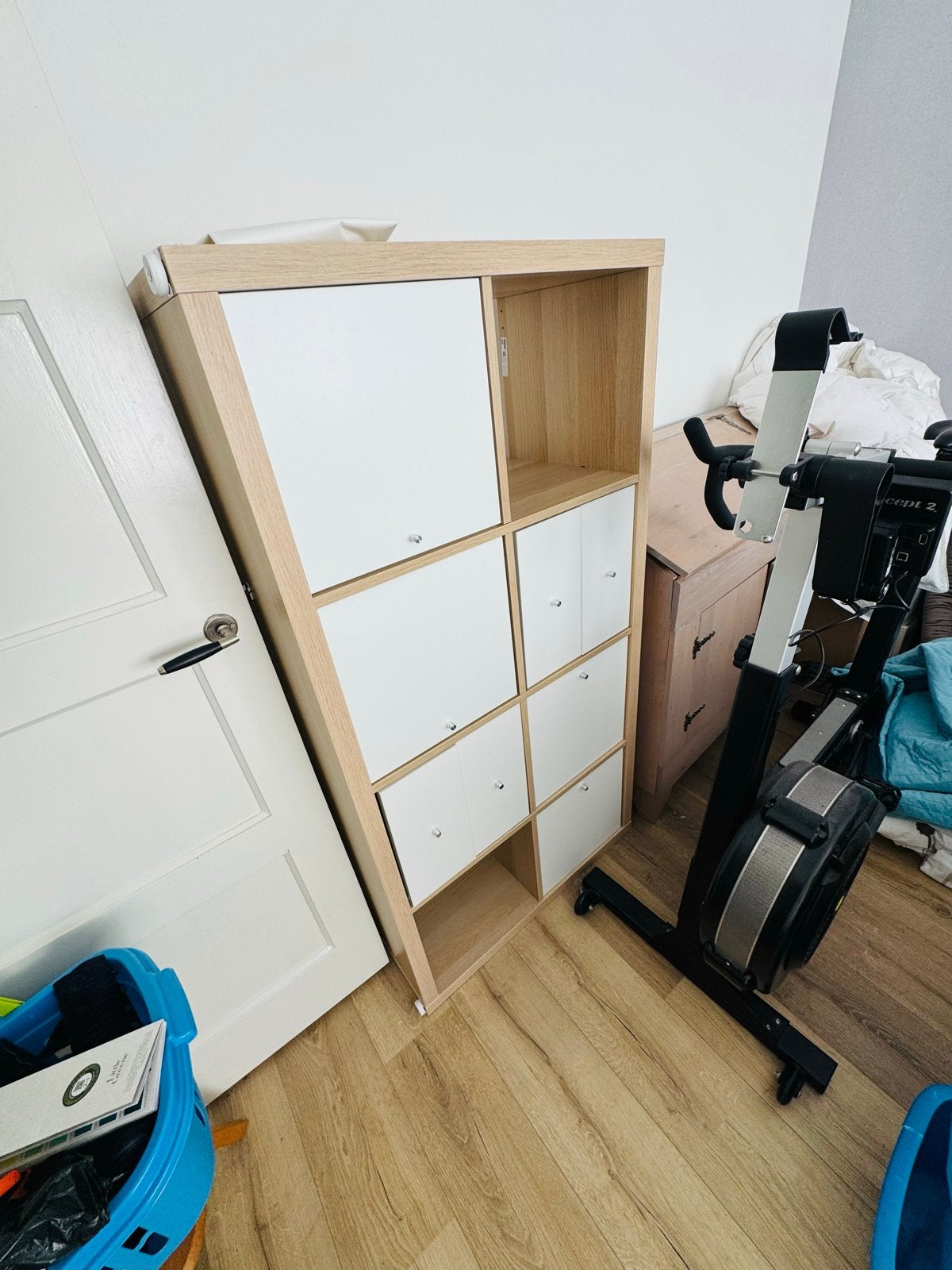 IKEA KALLAX kast met onderstel en lades