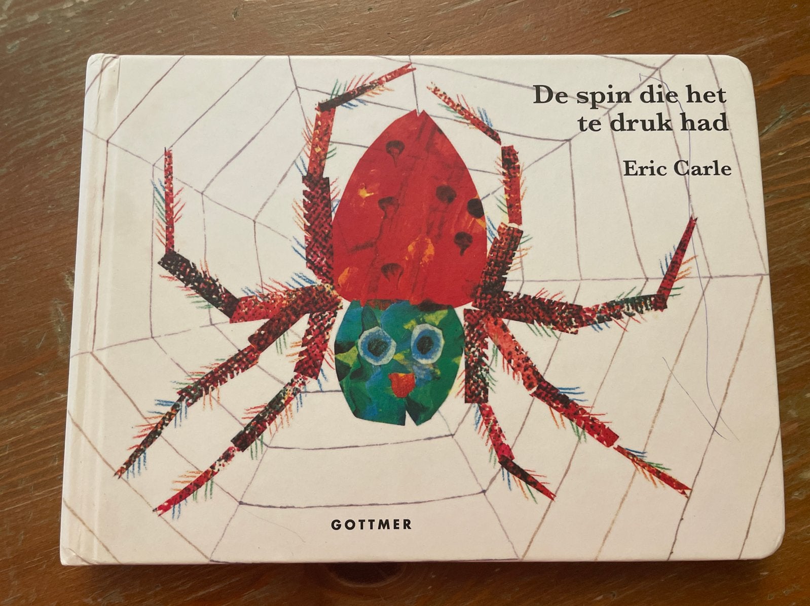 De spin die het te druk had - Eric Carle, Boeken, Ophalen, Fictie algemeen, Jongen of Meisje, Zo goed als nieuw