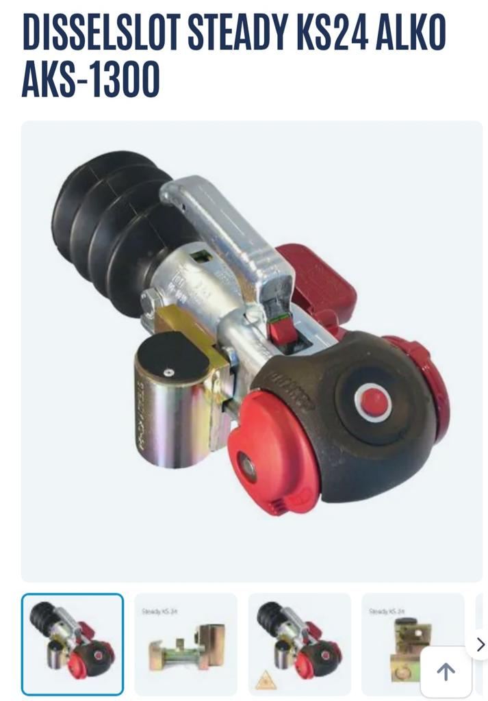 Disselslot Steady KS24 ALKO AKS-1300 met koffer, Ophalen of Verzenden, Gebruikt