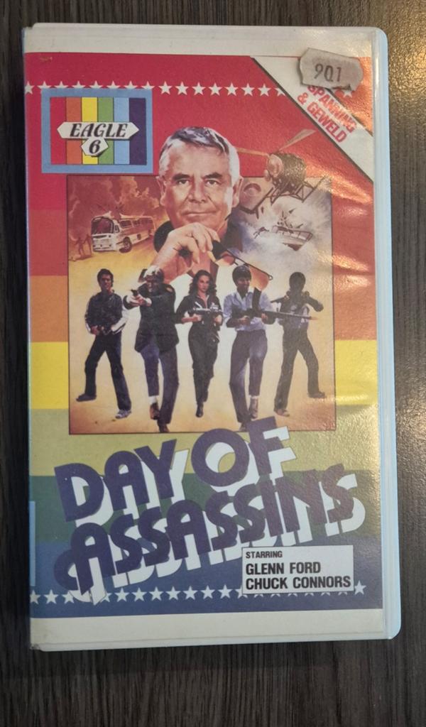Betamax Day Of Assassins (Ex-Rental), Vanaf 16 jaar, Ophalen of Verzenden, Gebruikt, Horror