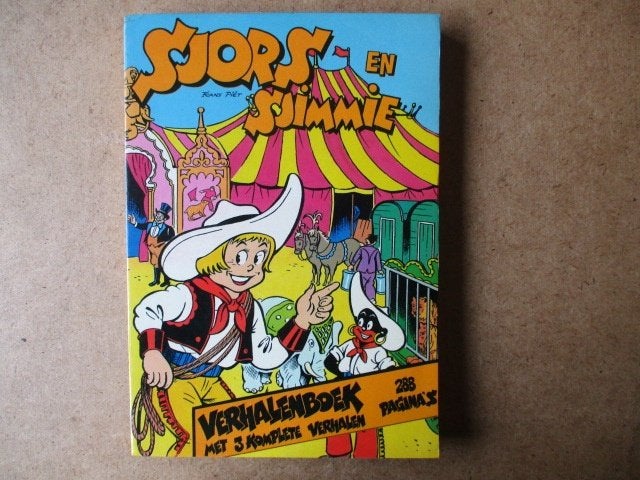 adv8097 sjors en sjimmie verhalenboek 4, Eén stripboek, Ophalen, Gelezen