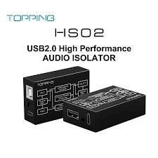 Topping HS02 – USB 2.0 Isolator voor Audio, Audio, Tv en Foto, Converters, Ophalen of Verzenden, Nieuw