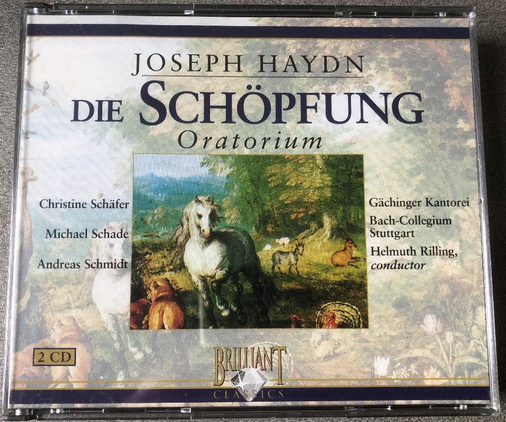HAYDN - DIE SCHOPFUNG - O.A. PETER SCHREIER/THEO ADAM 2 CD, Ophalen of Verzenden, Classicisme, Zo goed als nieuw, Boxset