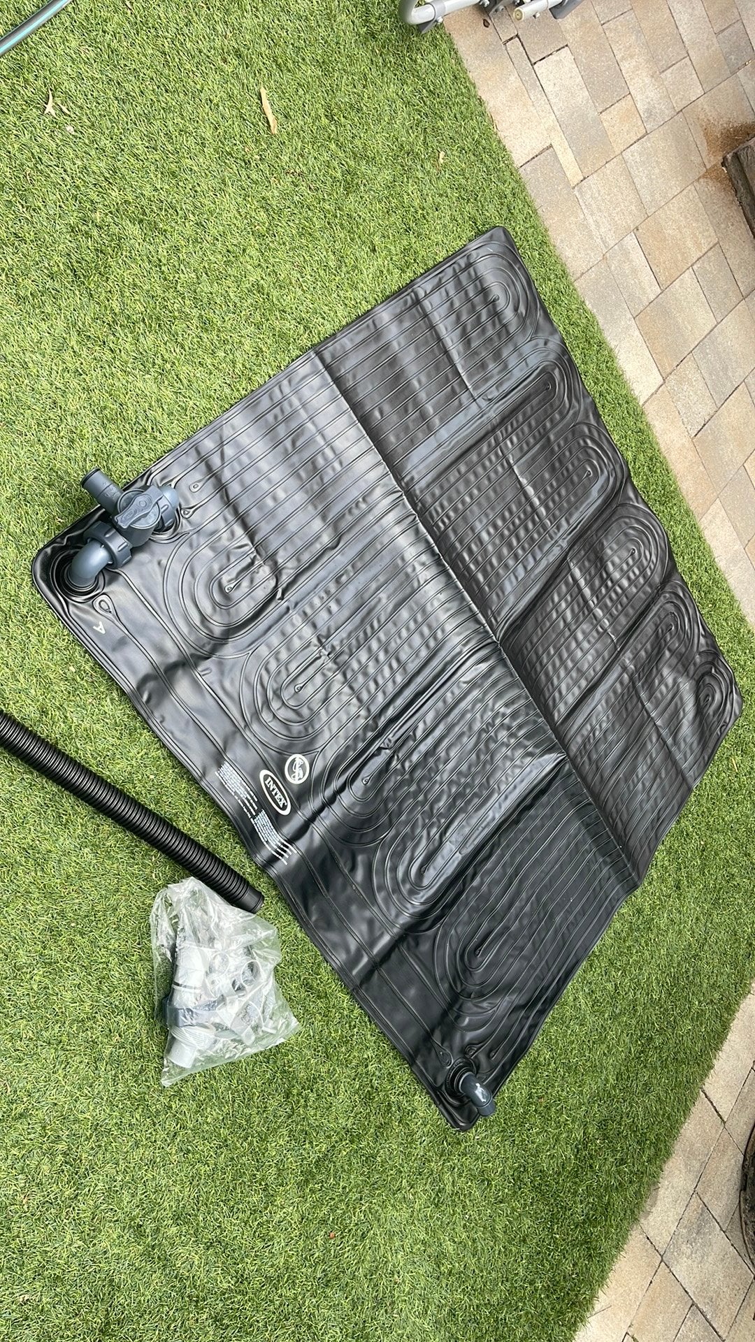 Warmtemat voor zwembad (nooit gebruikt), Ophalen, Zo goed als nieuw