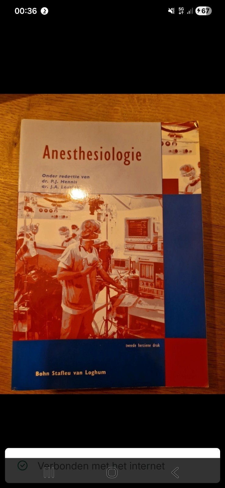 Anesthesiologie - Handboek voor medische studenten, Hennis, Lennink (red.), Nieuw, Ophalen of Verzenden, WO