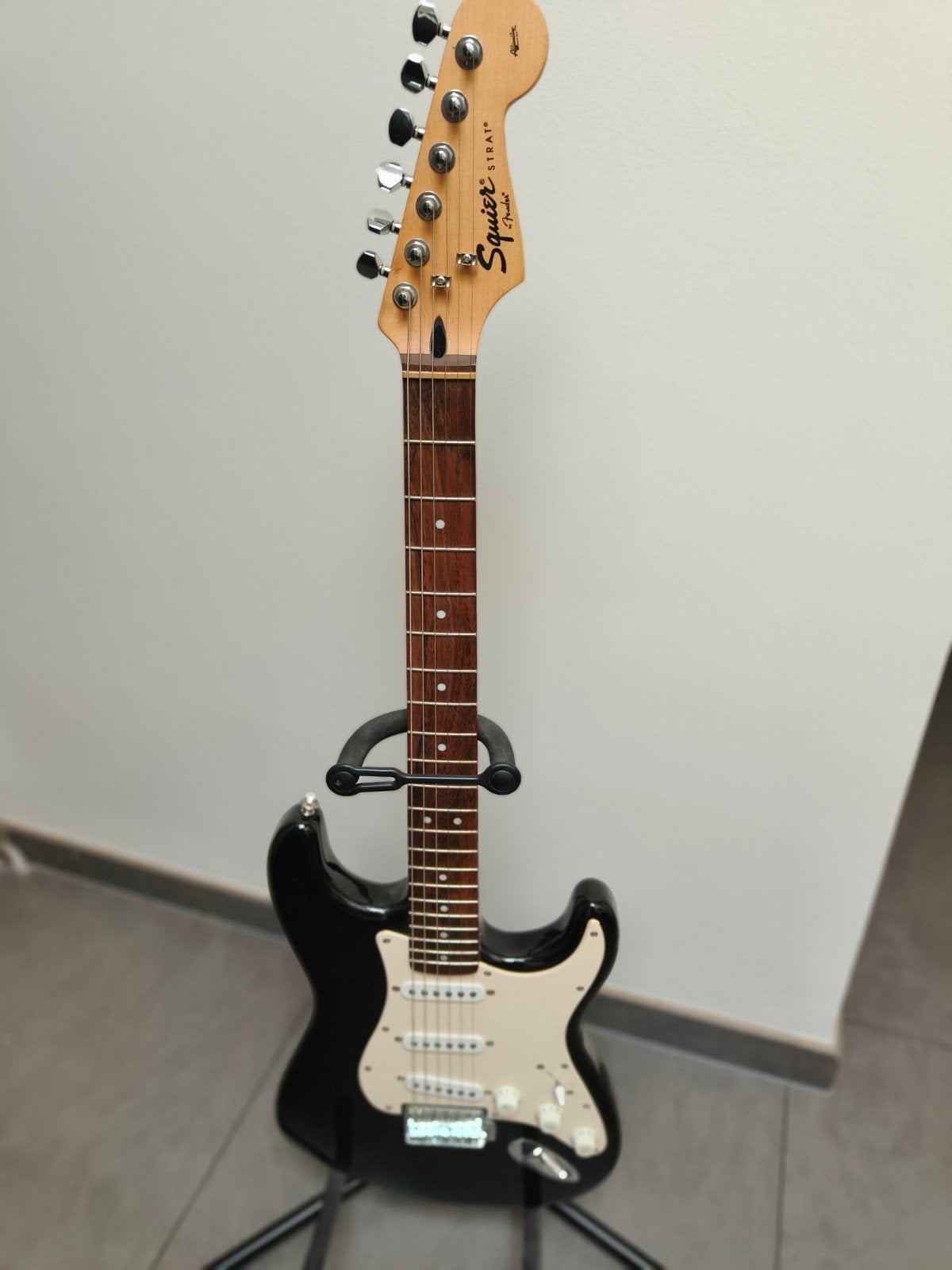 Fender Squier Strat Affinity elektrische gitaar, Ophalen, Gebruikt, Solid body, Fender