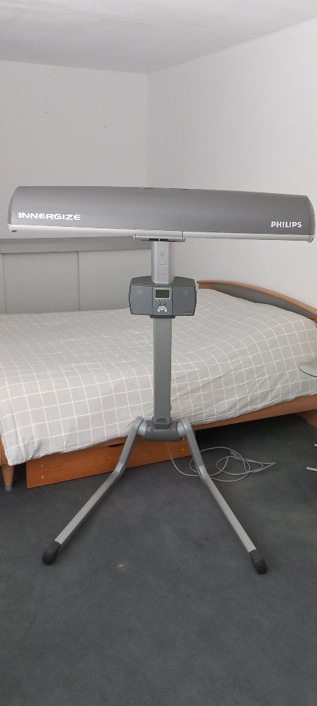 philips innergize HB 935 inklapbaar solarium, Ophalen, Gebruikt, Overige modellen, Minder dan 10 lampen