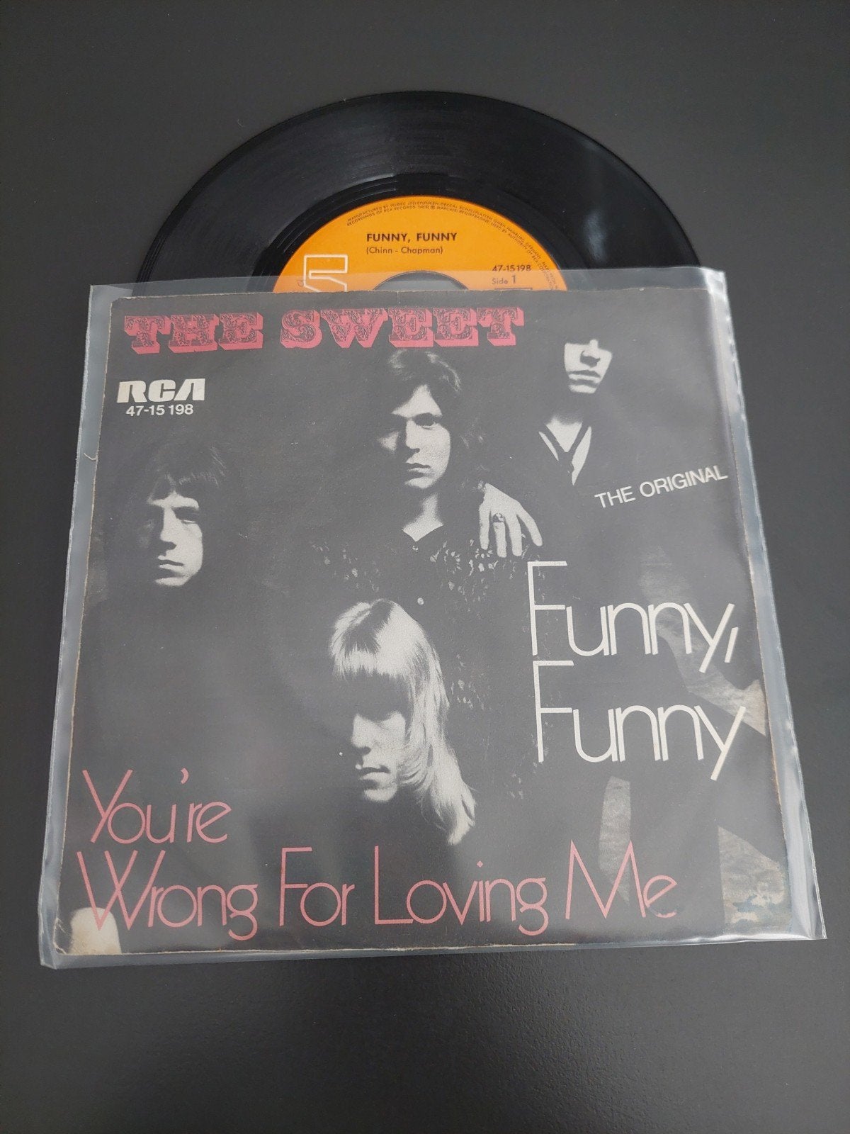 the sweet funny funny, Cd's en Dvd's, Vinyl Singles, Ophalen of Verzenden, Gebruikt, 7 inch
