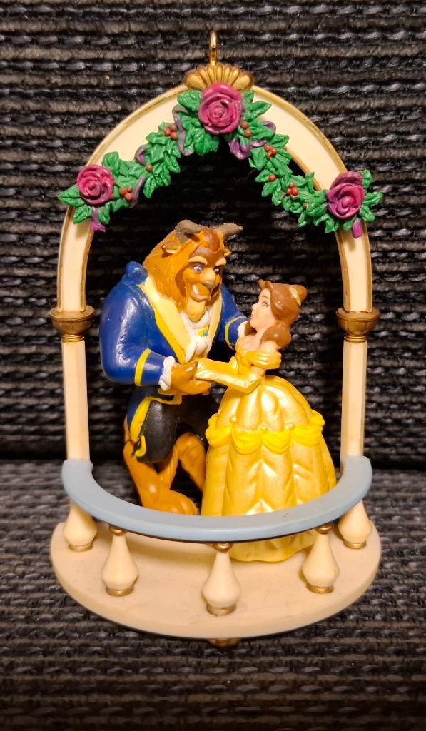 Disney belle en het beest ornament, Verzamelen, Disney, Ophalen of Verzenden, Overige figuren, Zo goed als nieuw, Overige typen