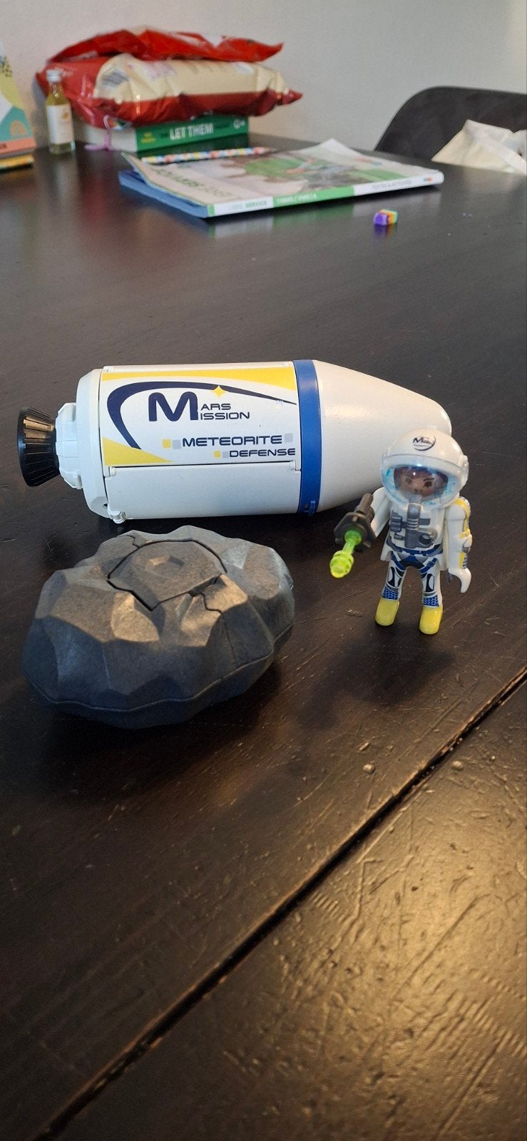 Playmobil Meteorïde Laser Set 9490 - Mars Mission, Gebruikt, Complete set, Overige typen, Ophalen of Verzenden