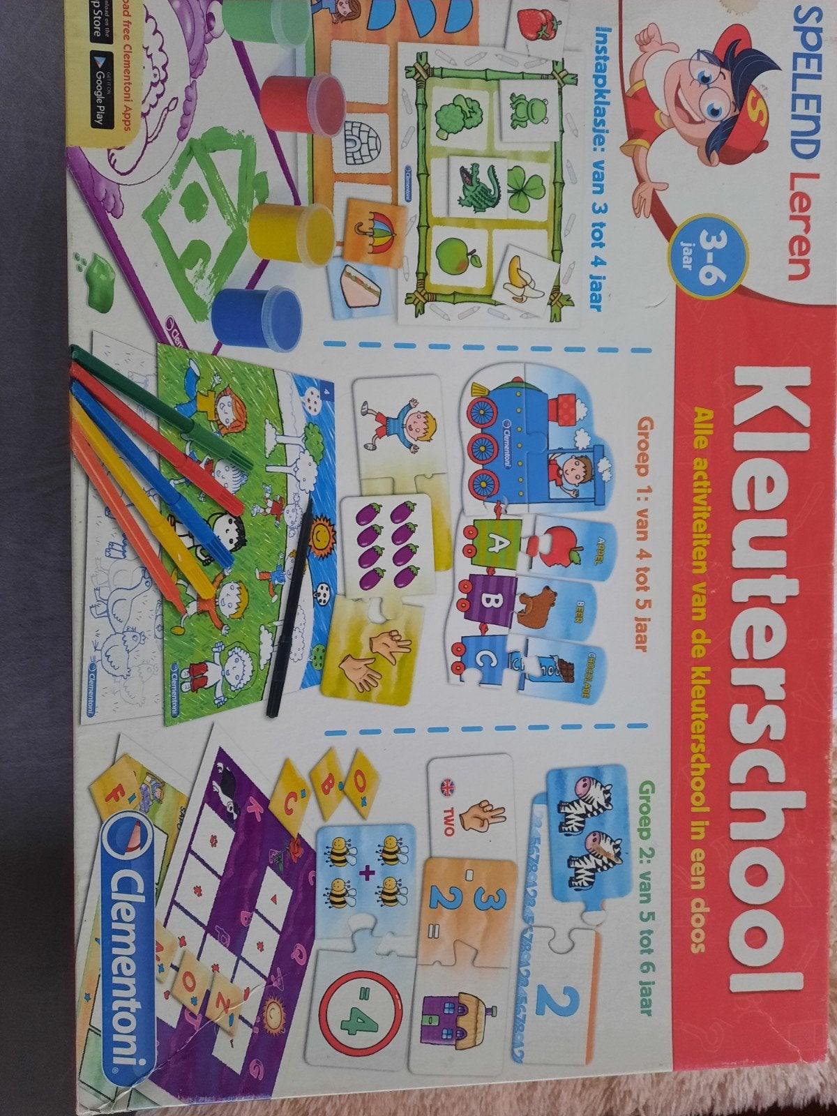 spelend Leren Kleuterschool, Kinderen en Baby's, Ophalen, Gebruikt