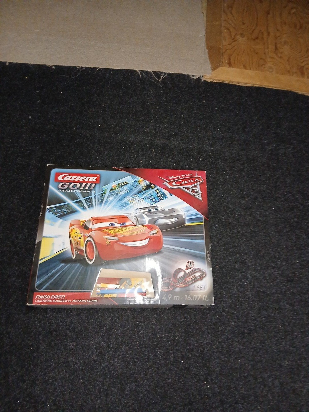cars race baan, Carrera, Ophalen of Verzenden, Elektrisch, Met looping