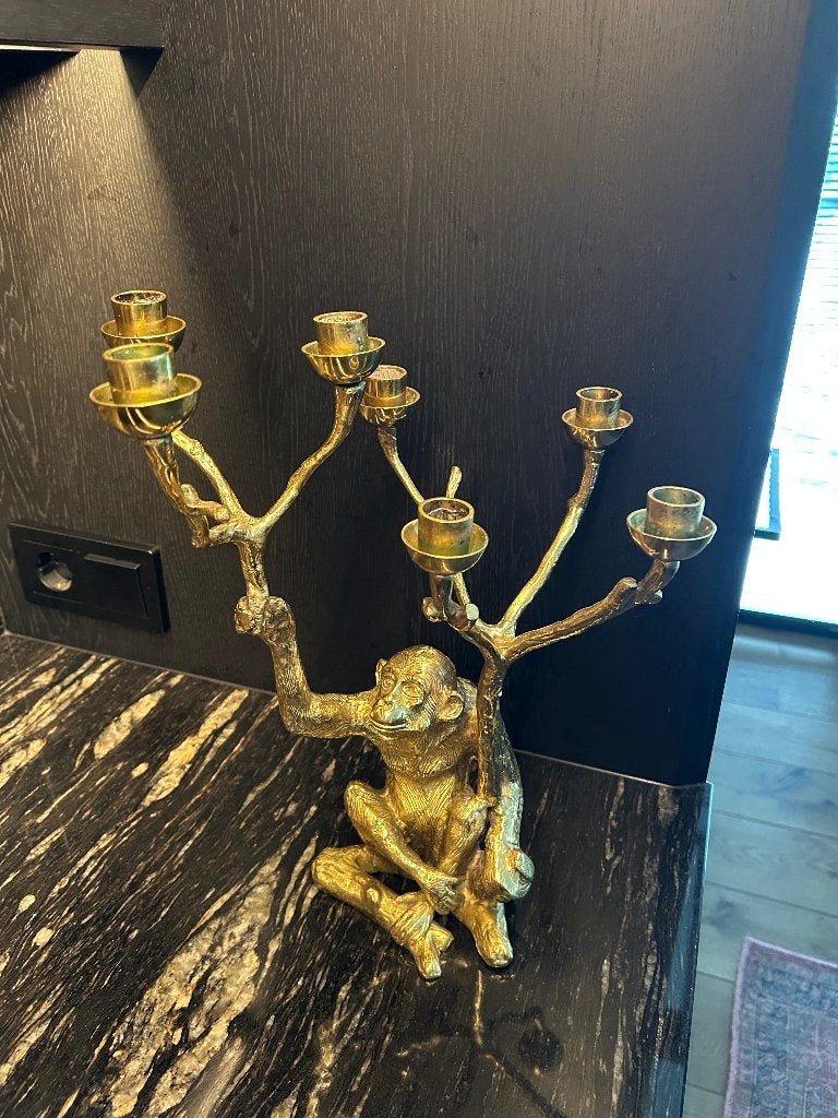Monkey kandelaar Pols Potten, Huis en Inrichting, Ophalen, Gebruikt, 38 cm, Overige merken