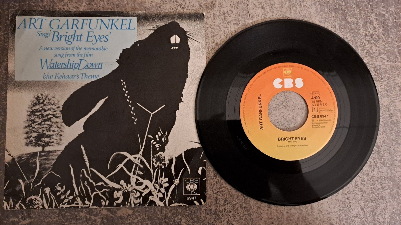 Art garfunkel  - bright eyes, Gebruikt, 7 inch, Pop, Fotohoes