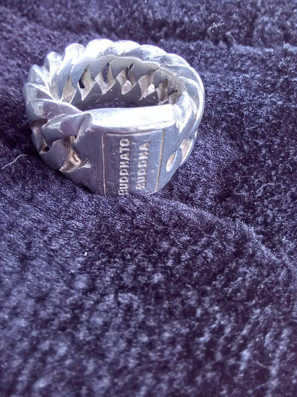 buddha to buddha ring, 18 tot 19, Heer, Ophalen of Verzenden, Zo goed als nieuw