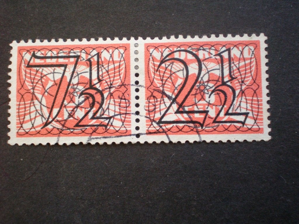 Guilloche NVPH 356A gebruikt ( V 549)..€ 0,15, Postzegels en Munten, Postzegels | Nederland, Ophalen of Verzenden