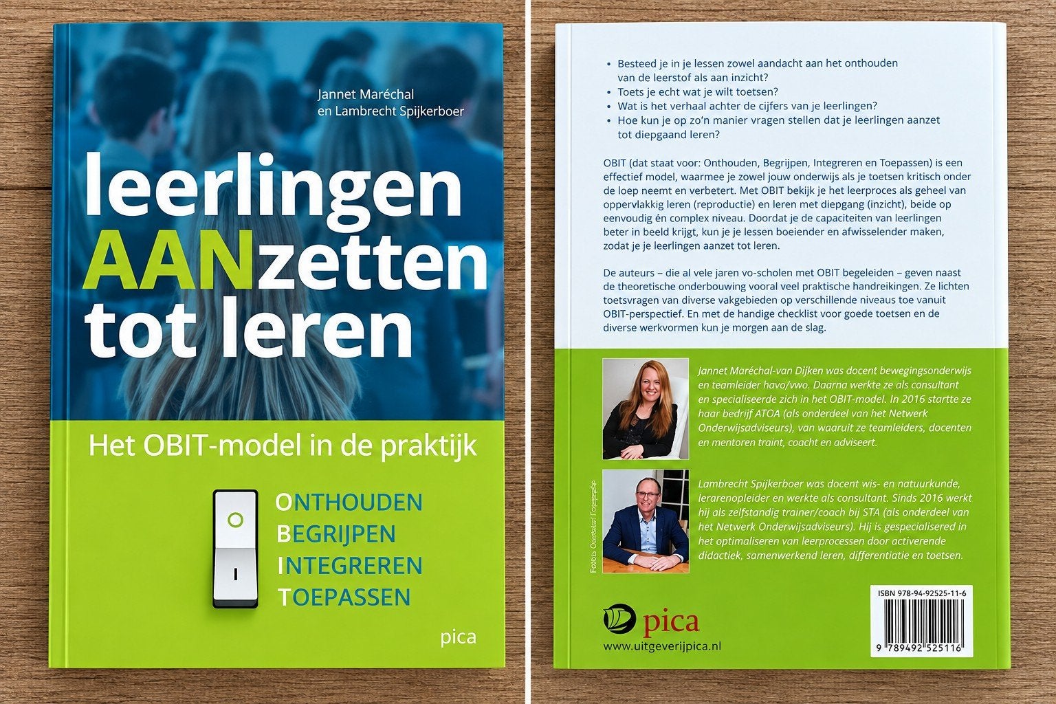 Leerlingen Aanzetten tot Leren Het OBIT-model in de praktijk, Jannet Maréchal en Lambrecht Spijkerboer, Nieuw, Gamma, HBO